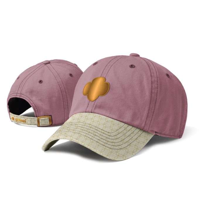 GCNWI Pink & Gold Baseball Hat