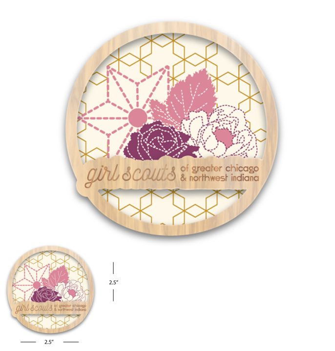 GCNWI PInk Magnet