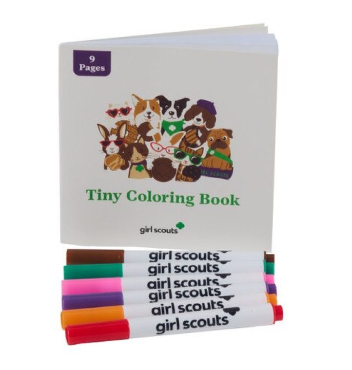 TFF Cookie Mini Coloring Book