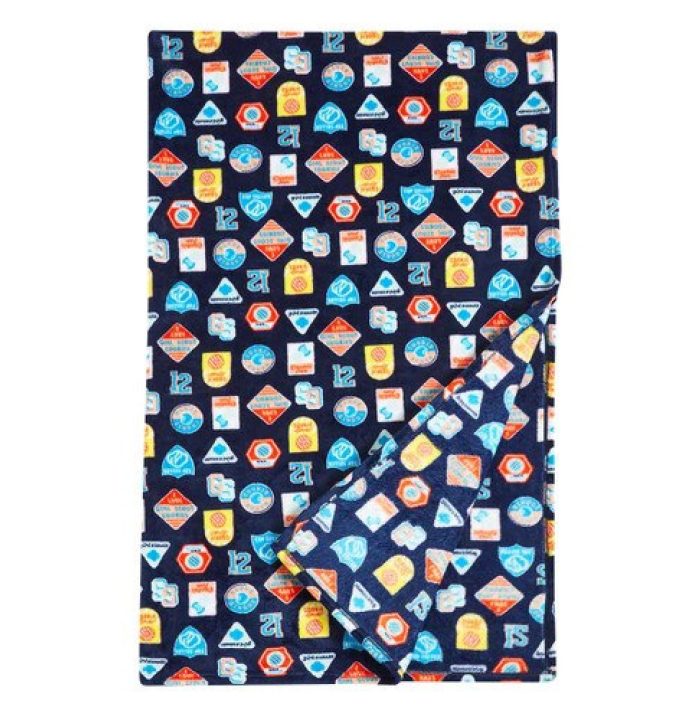 Cookie Patch Throw Blanket