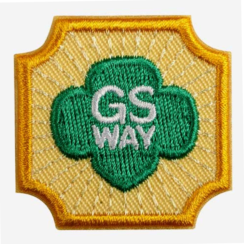 Girl Scouts Of Greater Chicago And Northwest Indiana Girl Scout Way Ambassador Badge Girl 0862