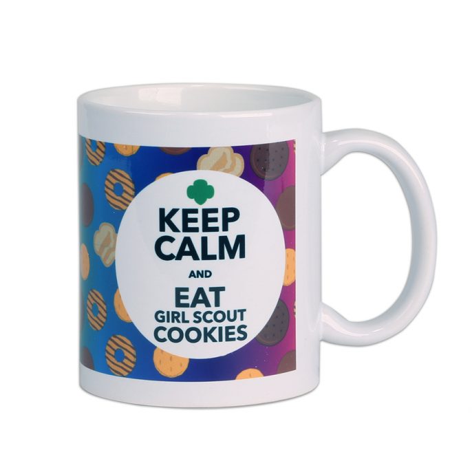 Keep Calm Cookie Mug