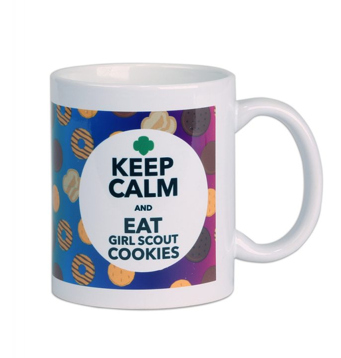 Keep Calm Cookie Mug