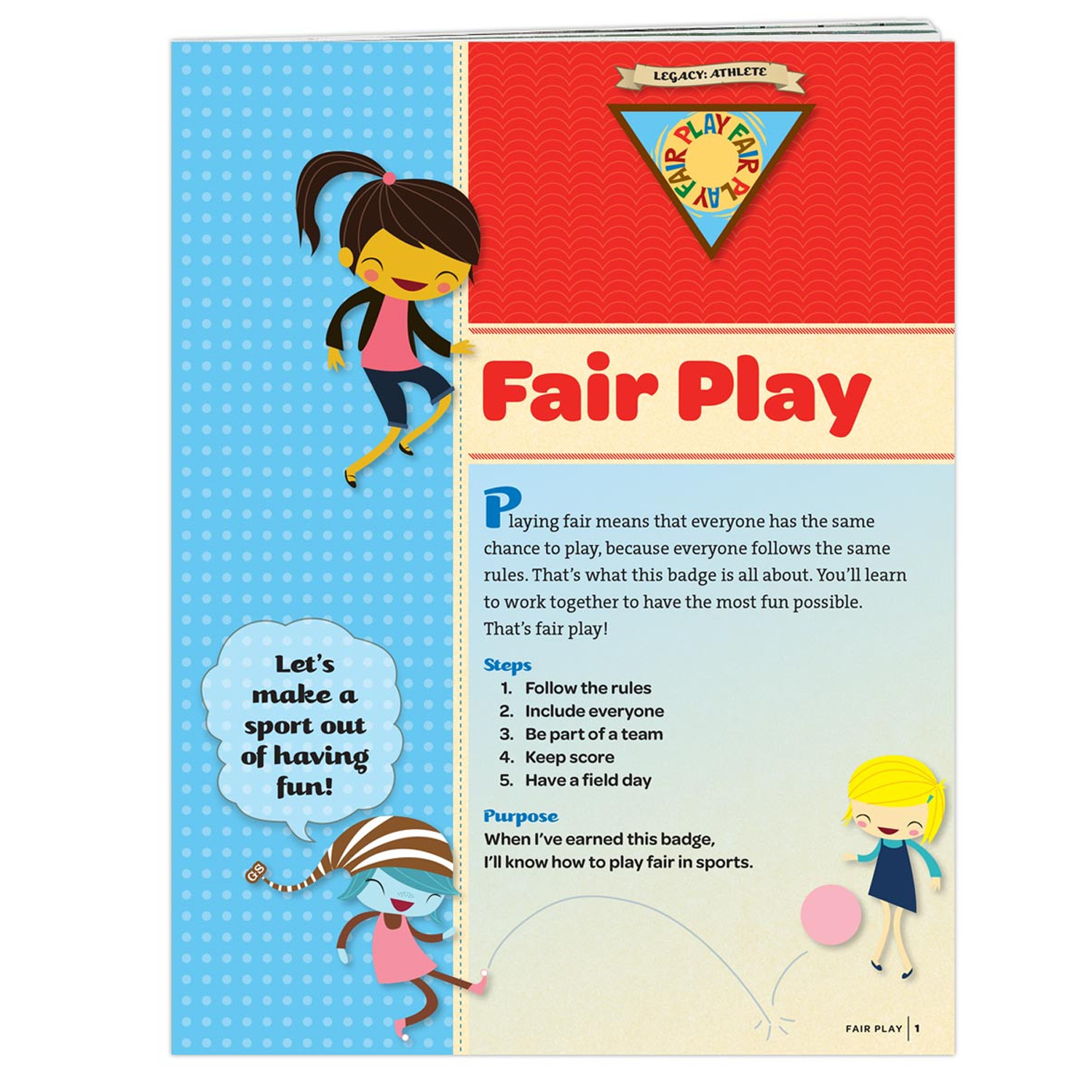 Girl Scouts Of Greater Chicago And Northwest Indiana Fair Play Brownie Badge Requirement 9112