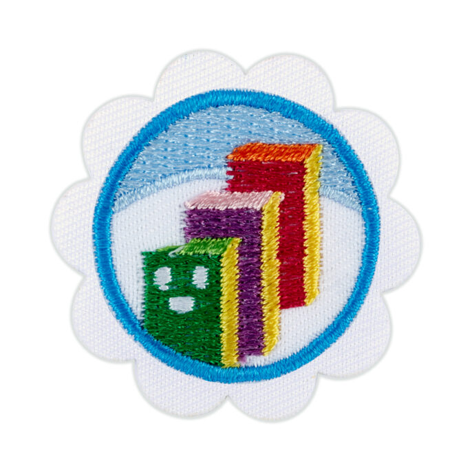 Cookie Goal Setter Daisy Badge