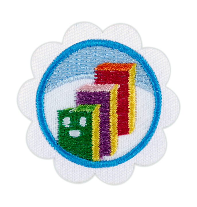 Cookie Goal Setter Daisy Badge