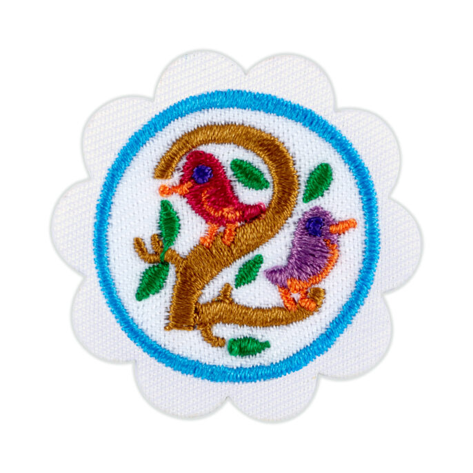 Numbers in Nature Daisy Badge