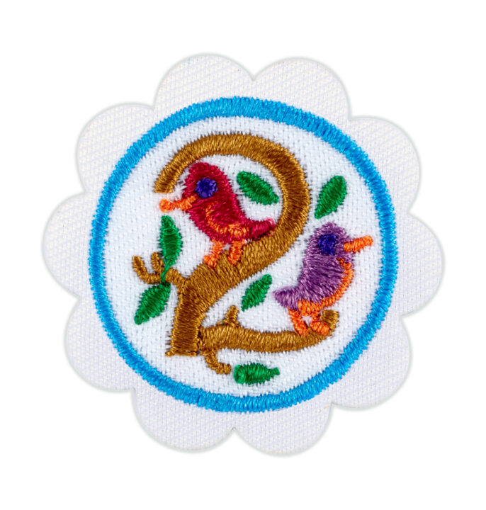 Numbers in Nature Daisy Badge