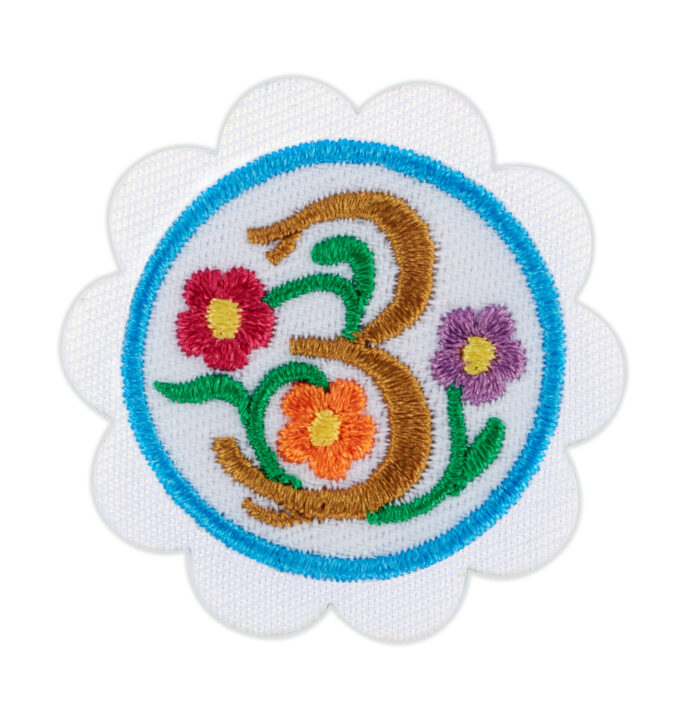 Design With Nature Daisy Badge