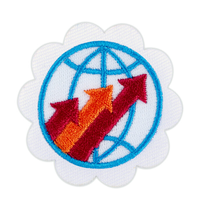 Global Action Award Year 2 Daisy Badge