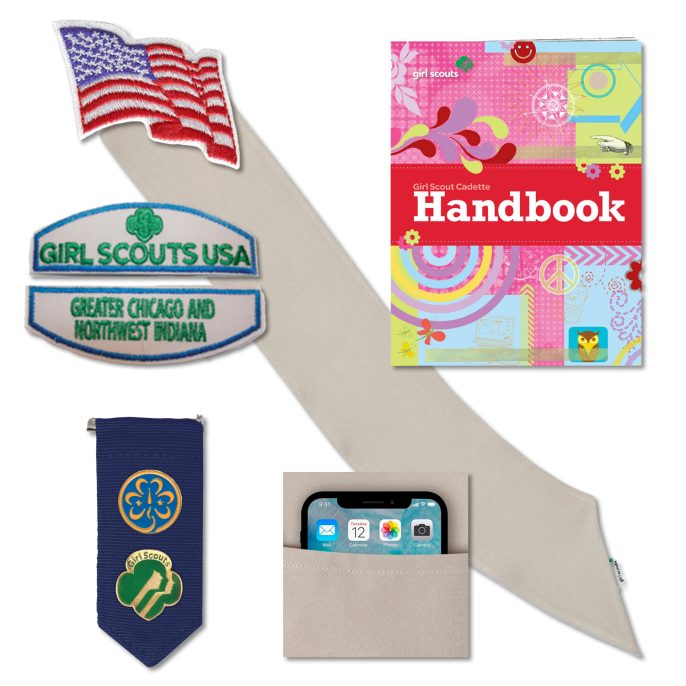 Deluxe Cadette Starter Kit W/Pocket Sash