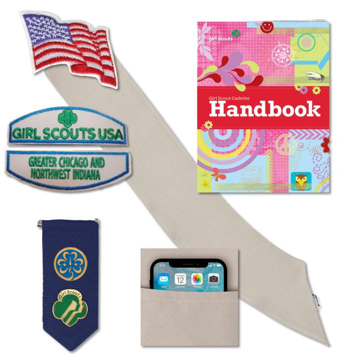 Deluxe Cadette Starter Kit W/Pocket Sash