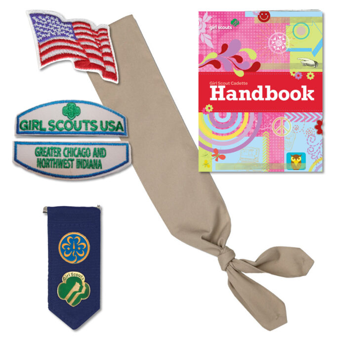 Deluxe Cadette Starter Kit W/Traditional Sash