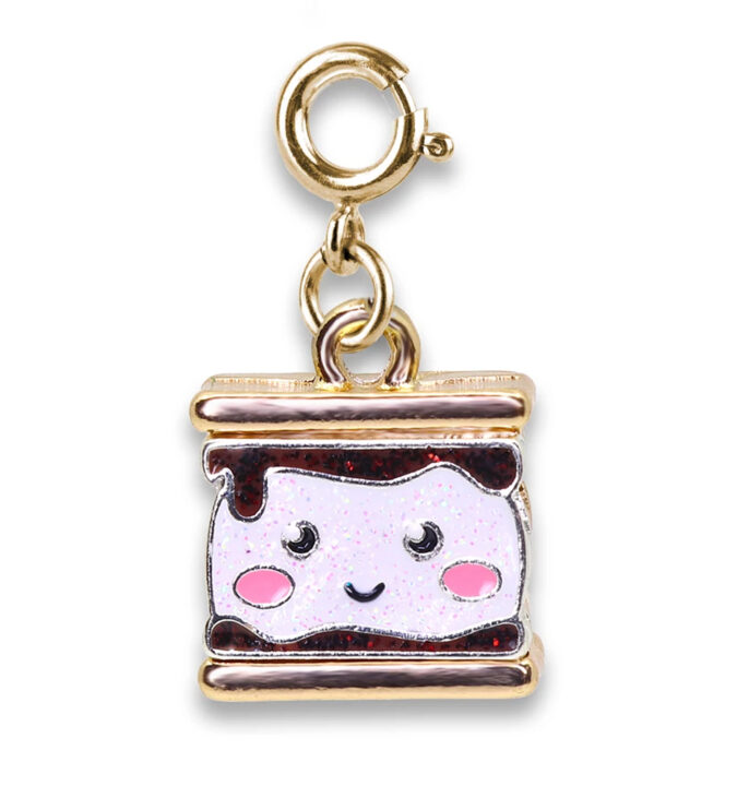 S'more Glitter Charm