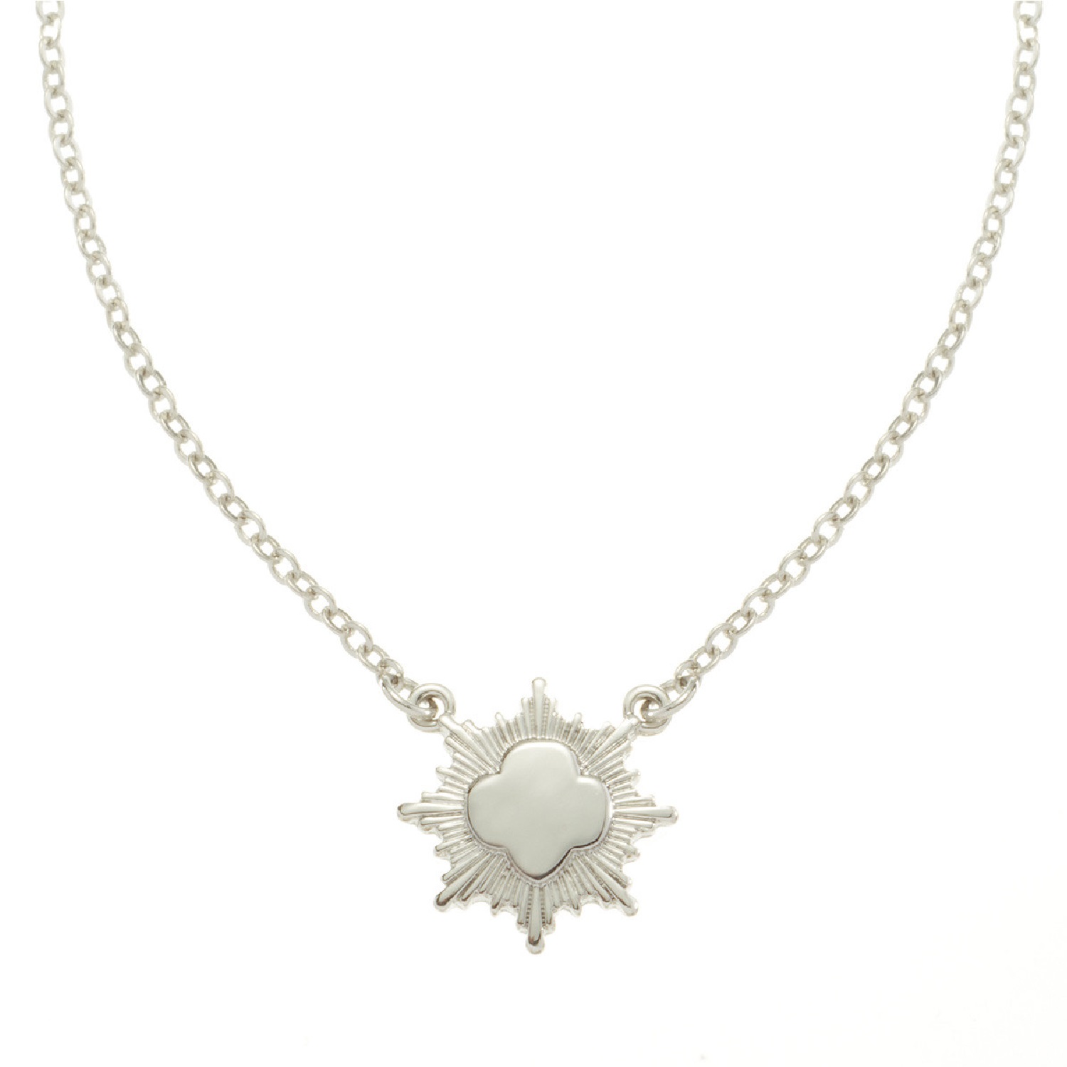 Silver Award Charm Necklace